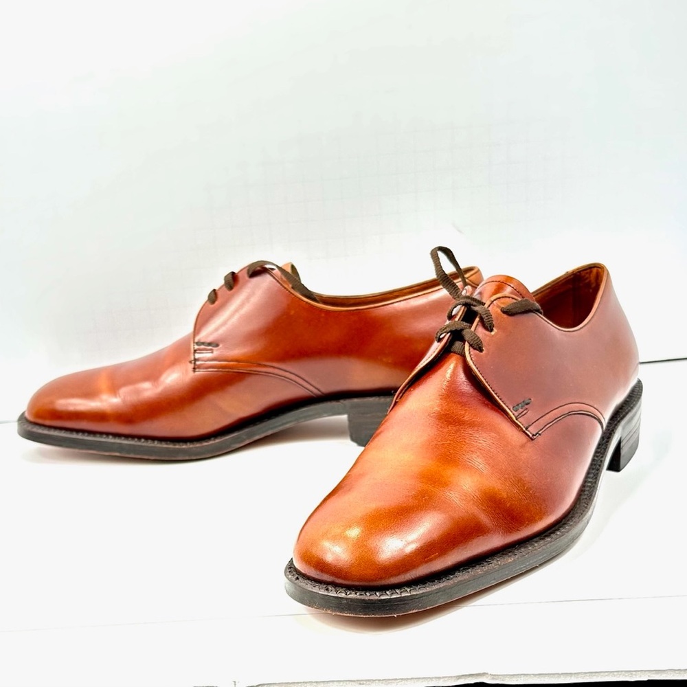 Barker - Brown Leather Oxfords